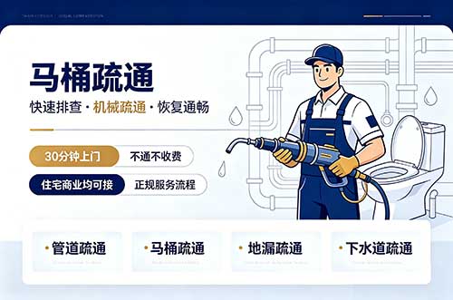 德州马桶疏通