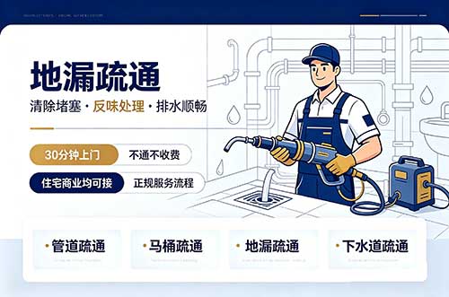 德州地漏疏通