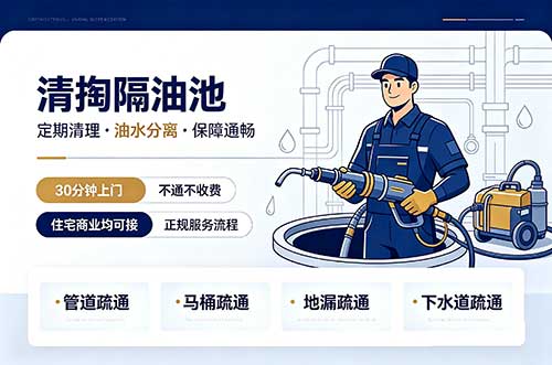 德州清掏隔油池
